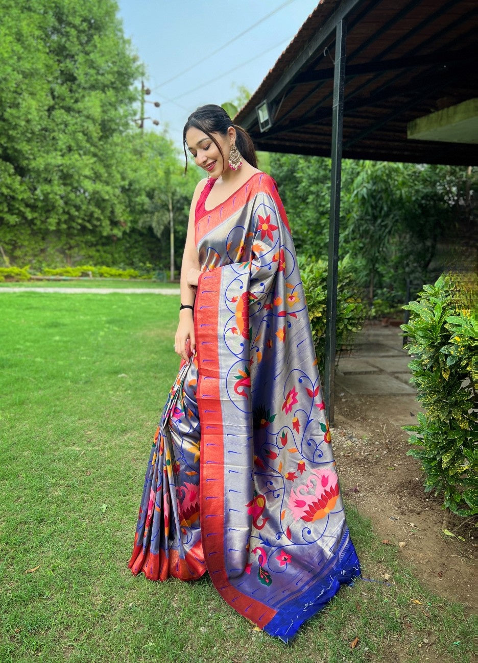 Premium Paithani Silk Sarees
