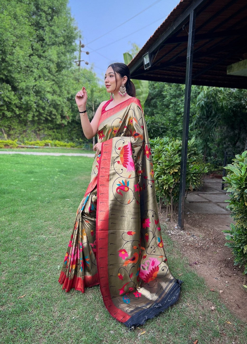 Premium Paithani Silk Sarees