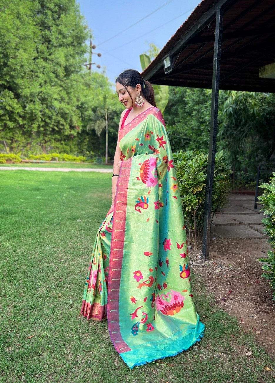 Premium Paithani Silk Sarees