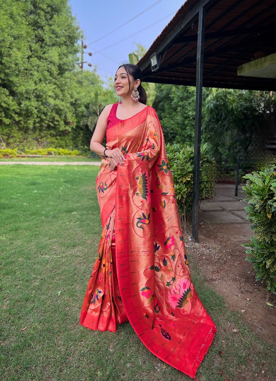 Premium Paithani Silk Sarees