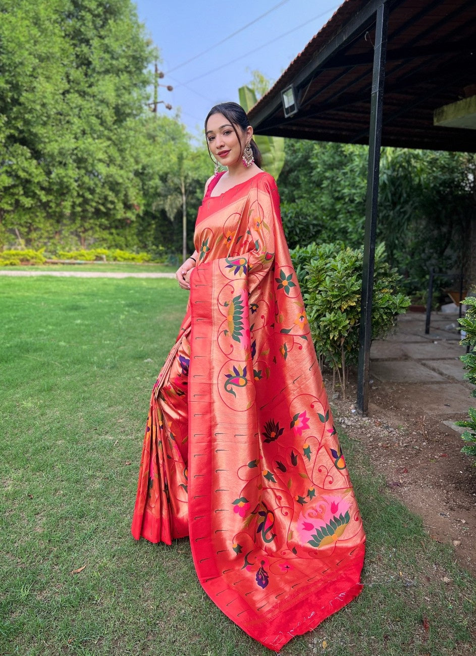 Premium Paithani Silk Sarees