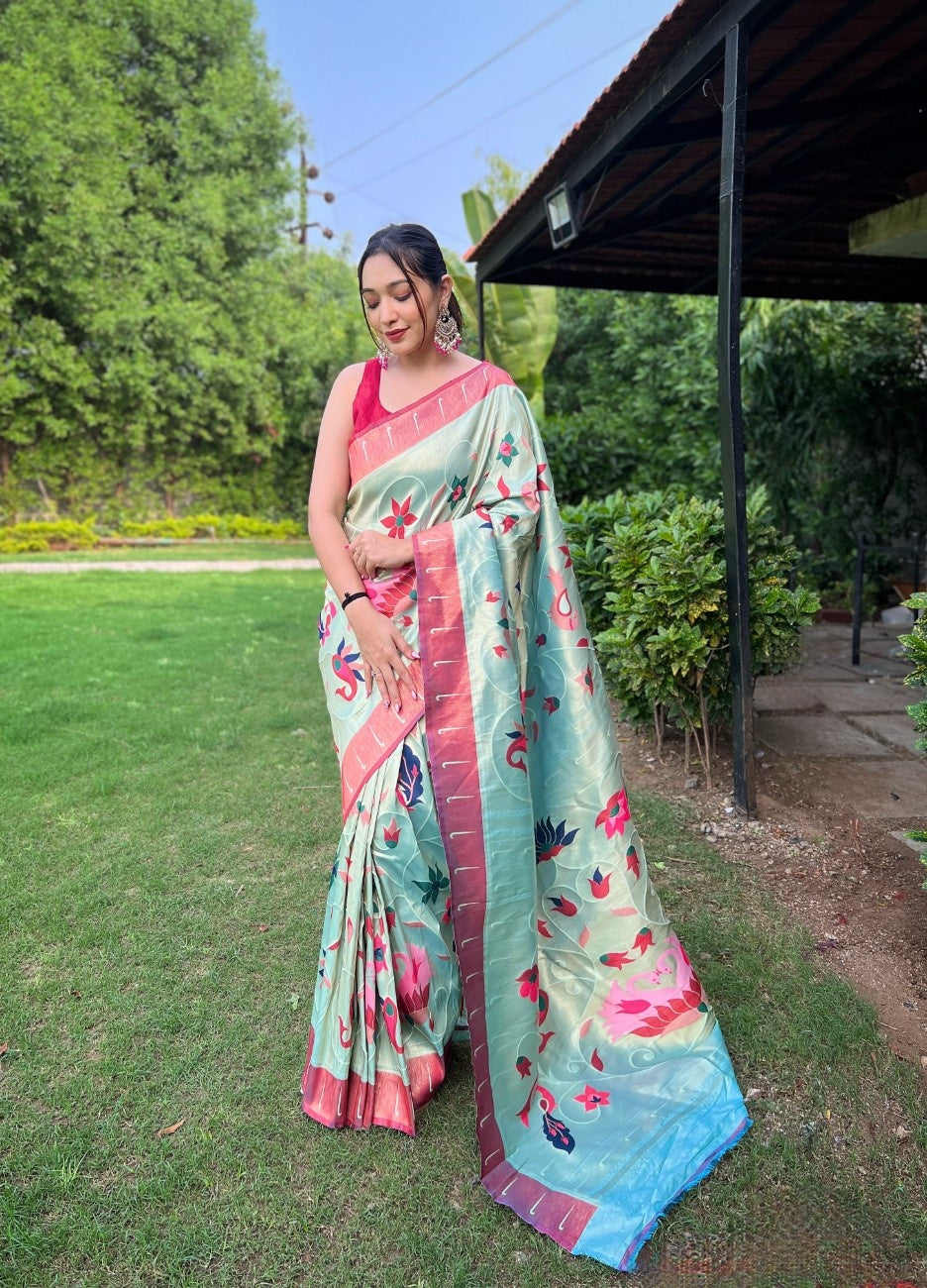 Premium Paithani Silk Sarees
