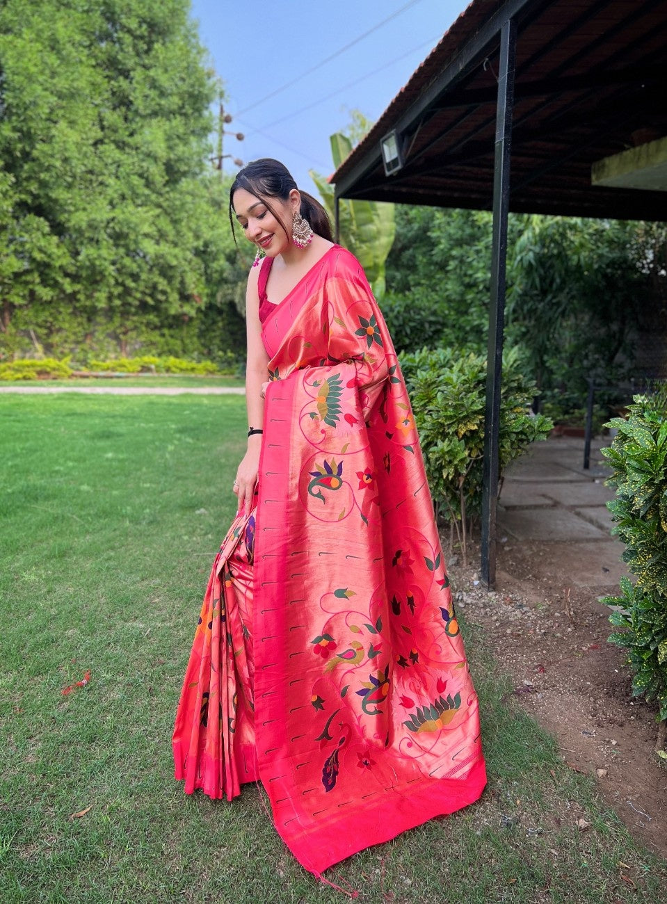 Premium Paithani Silk Sarees