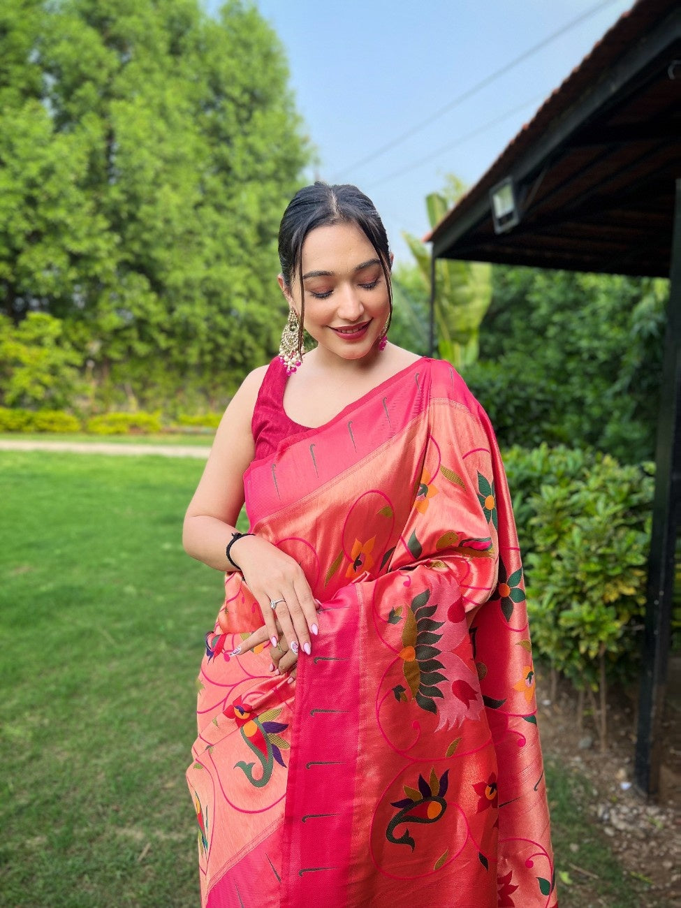Premium Paithani Silk Sarees