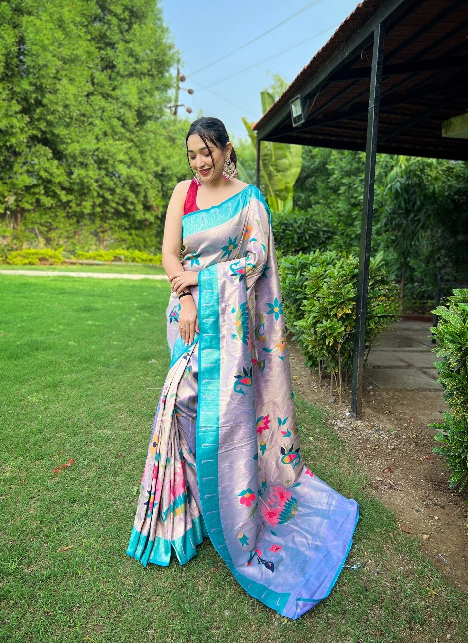 Premium Paithani Silk Sarees