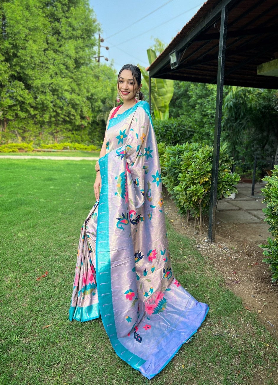 Premium Paithani Silk Sarees