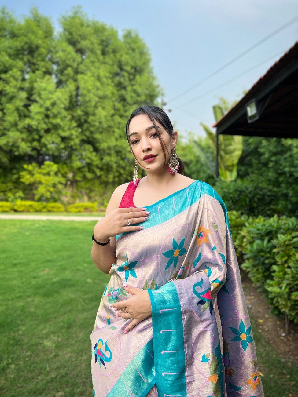 Premium Paithani Silk Sarees