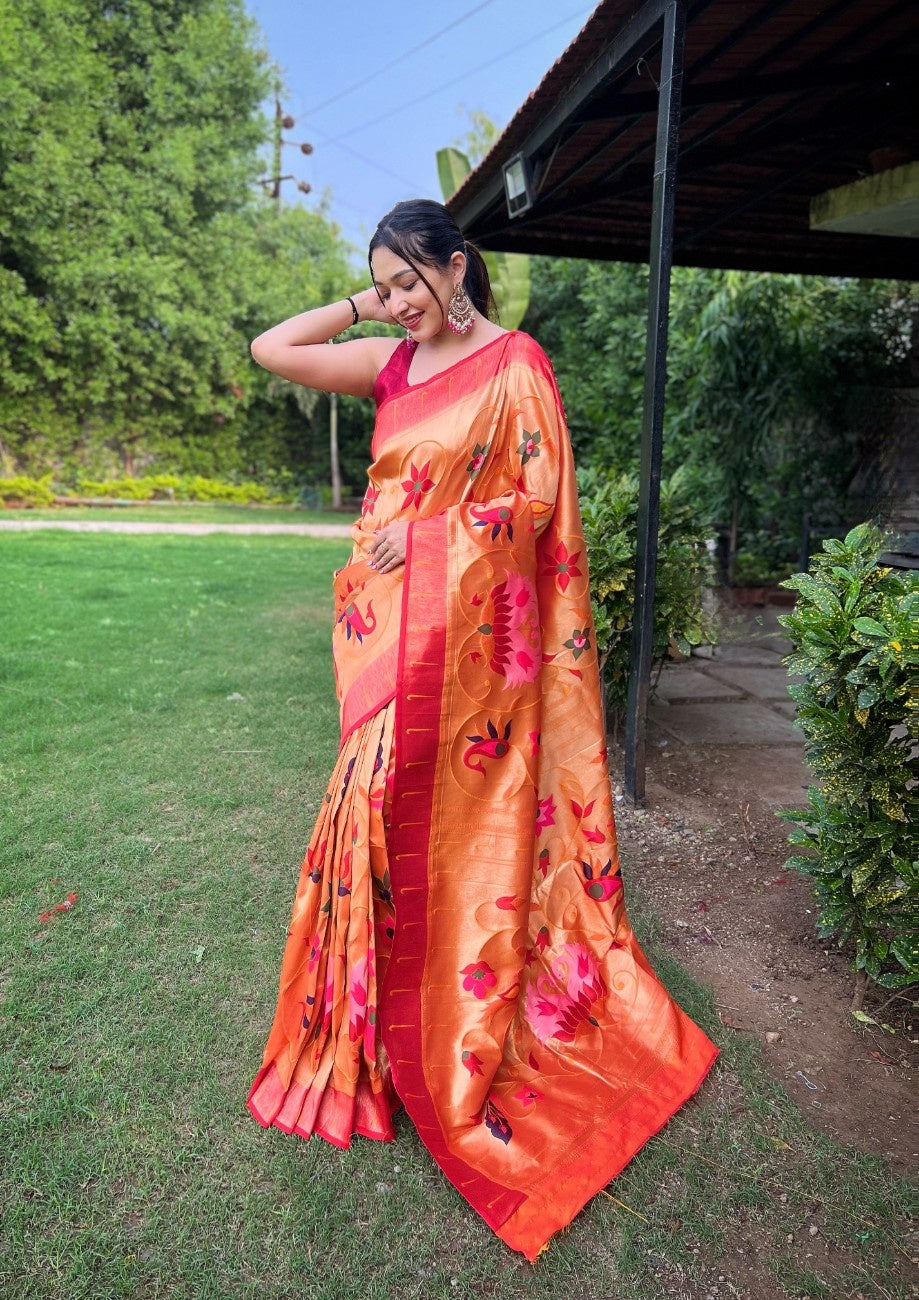 Premium Paithani Silk Sarees