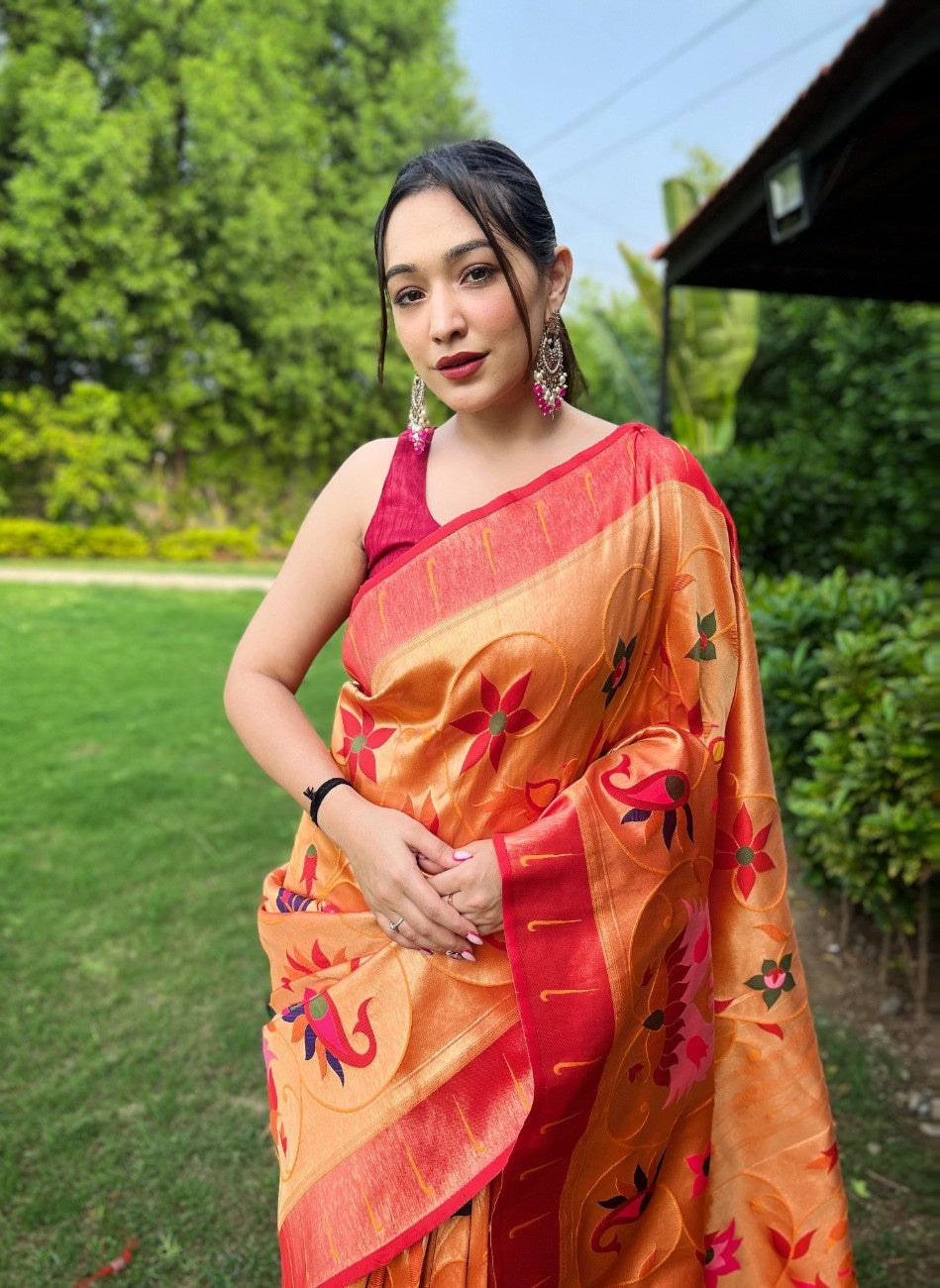 Premium Paithani Silk Sarees