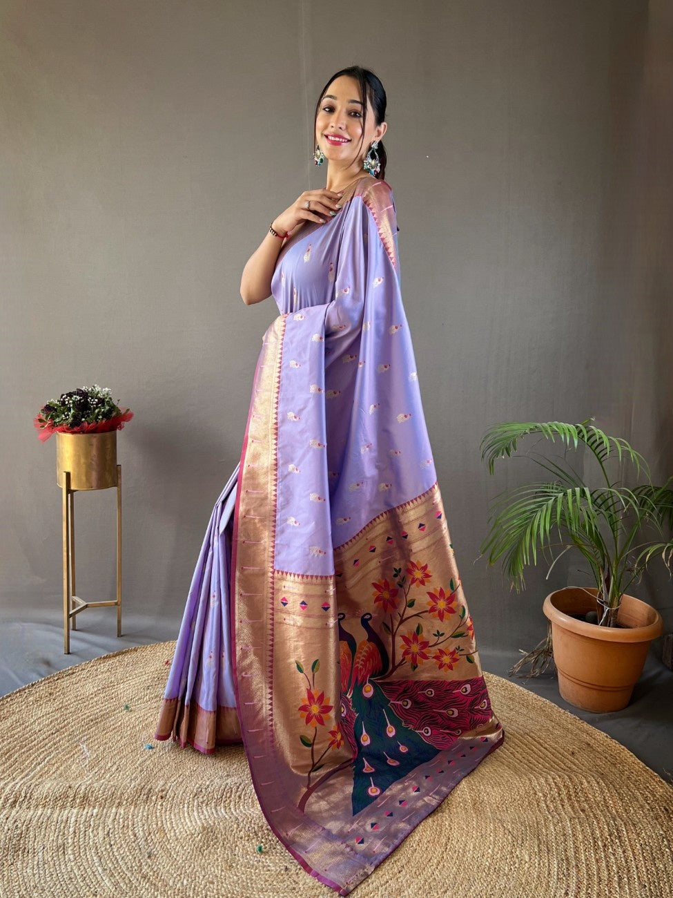 Pure Paithani Silk Saree