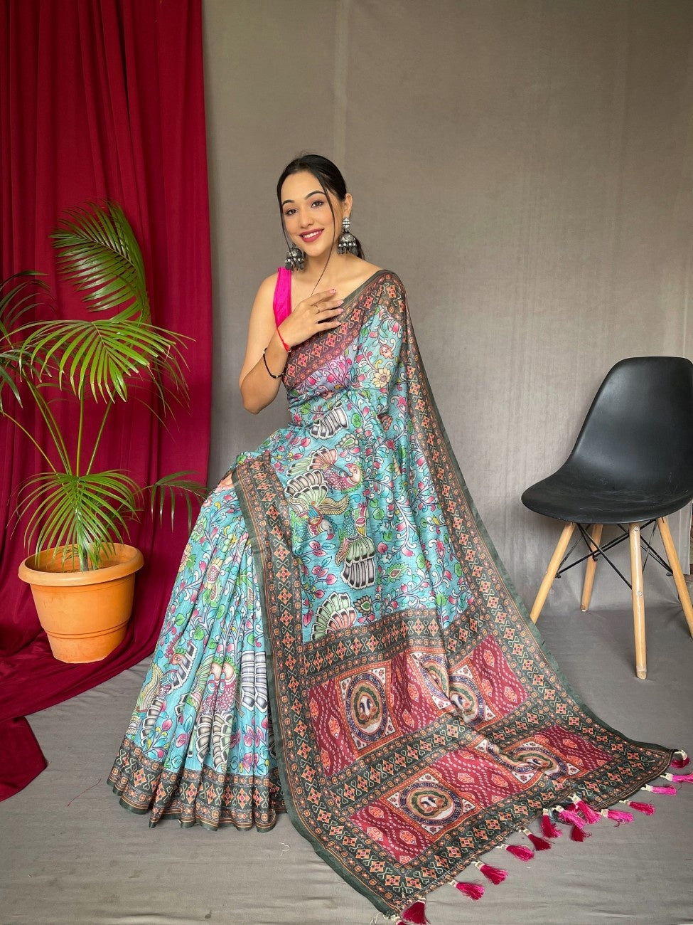 Malai Cotton Saree