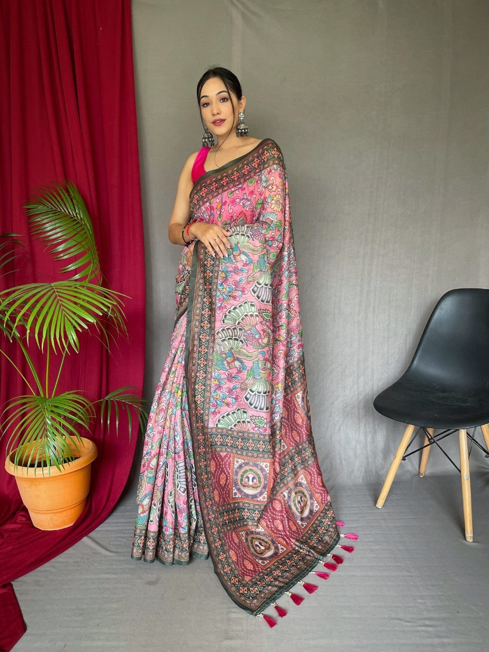 Malai Cotton Saree