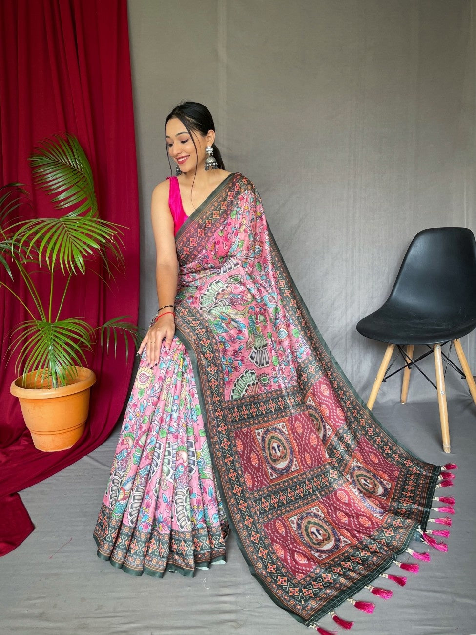 Malai Cotton Saree