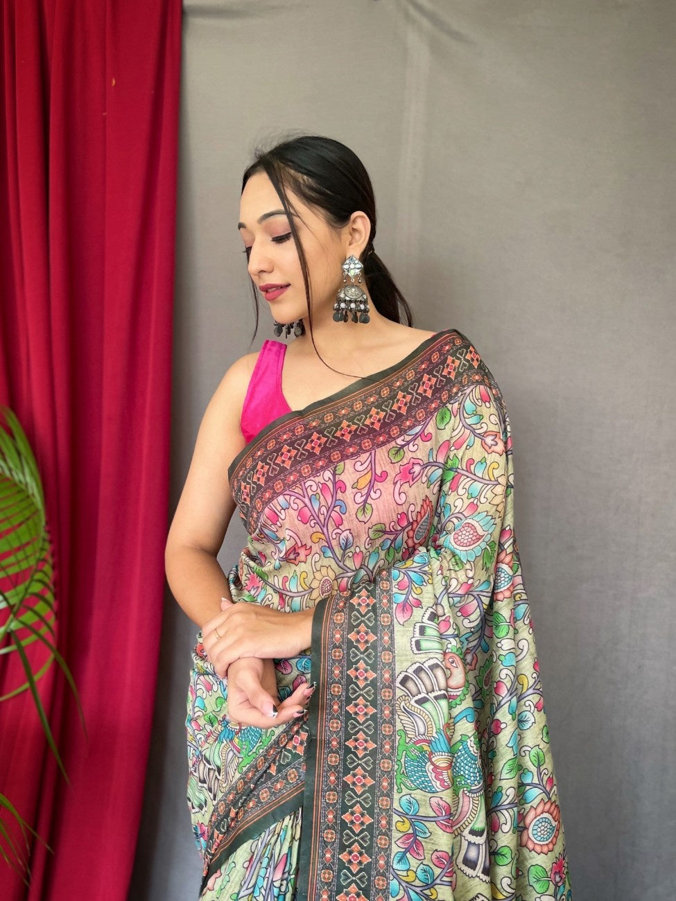 Malai Cotton Saree