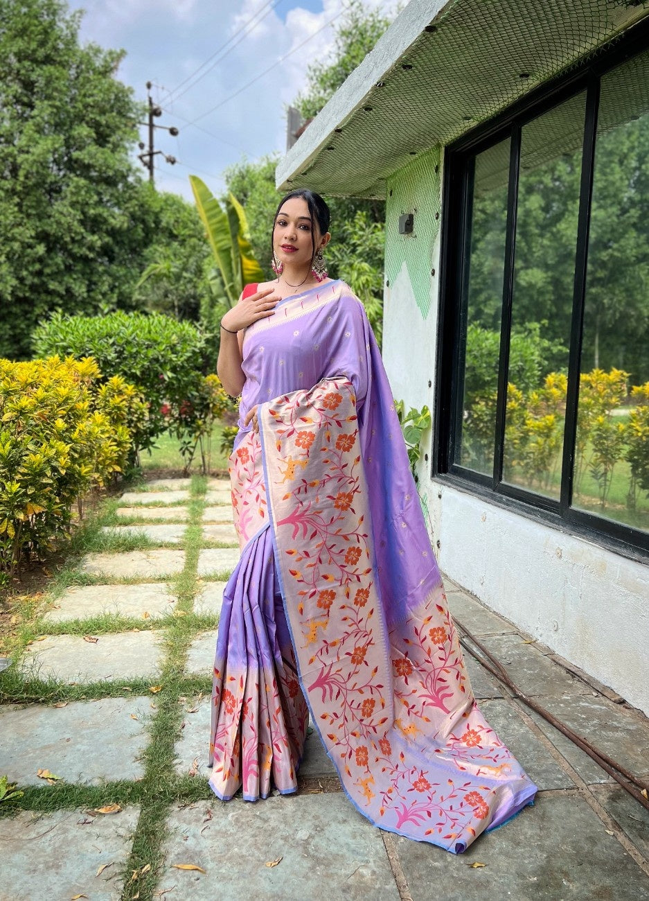 Pure Paithani Silk Saree