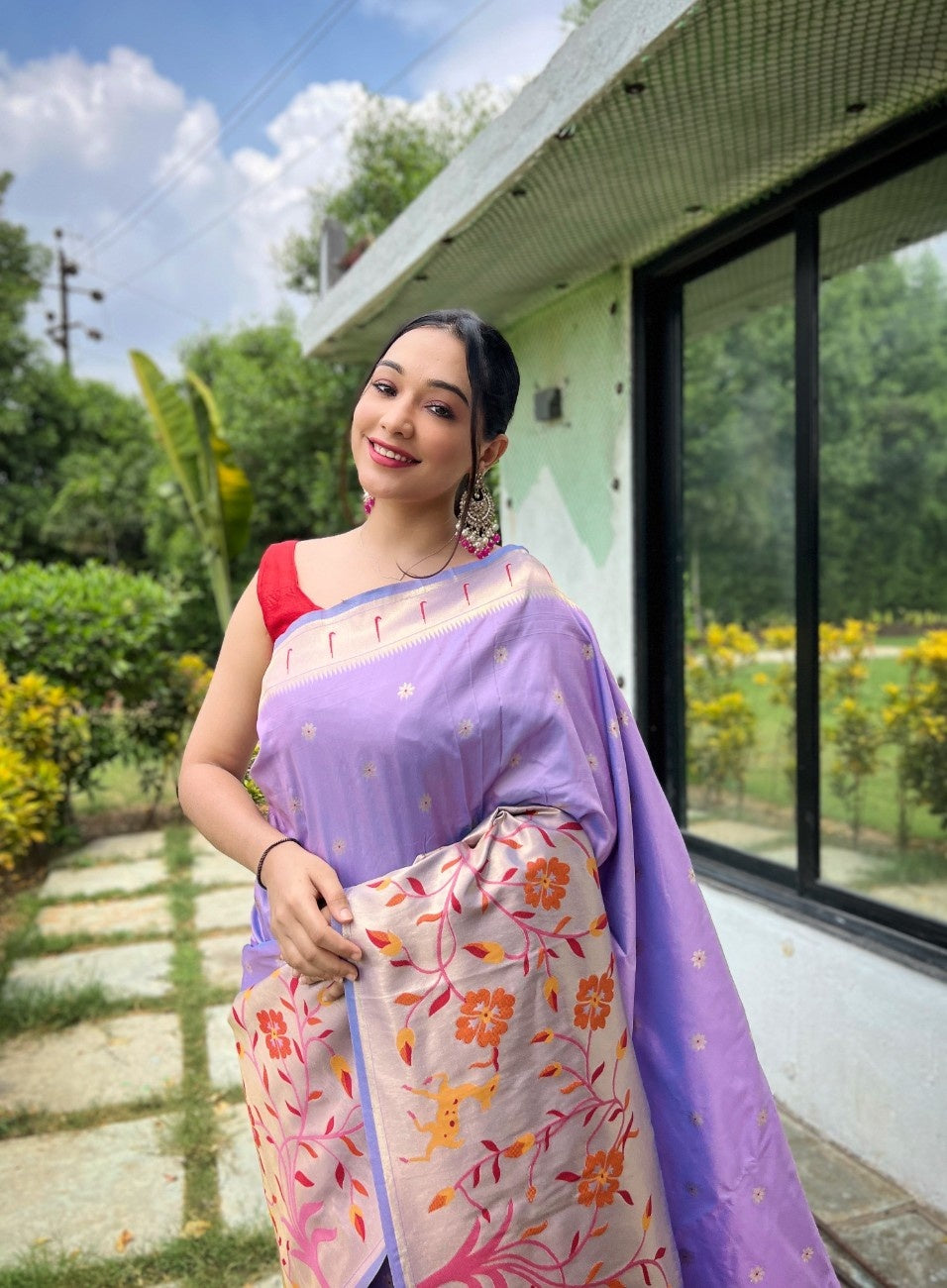 Pure Paithani Silk Saree