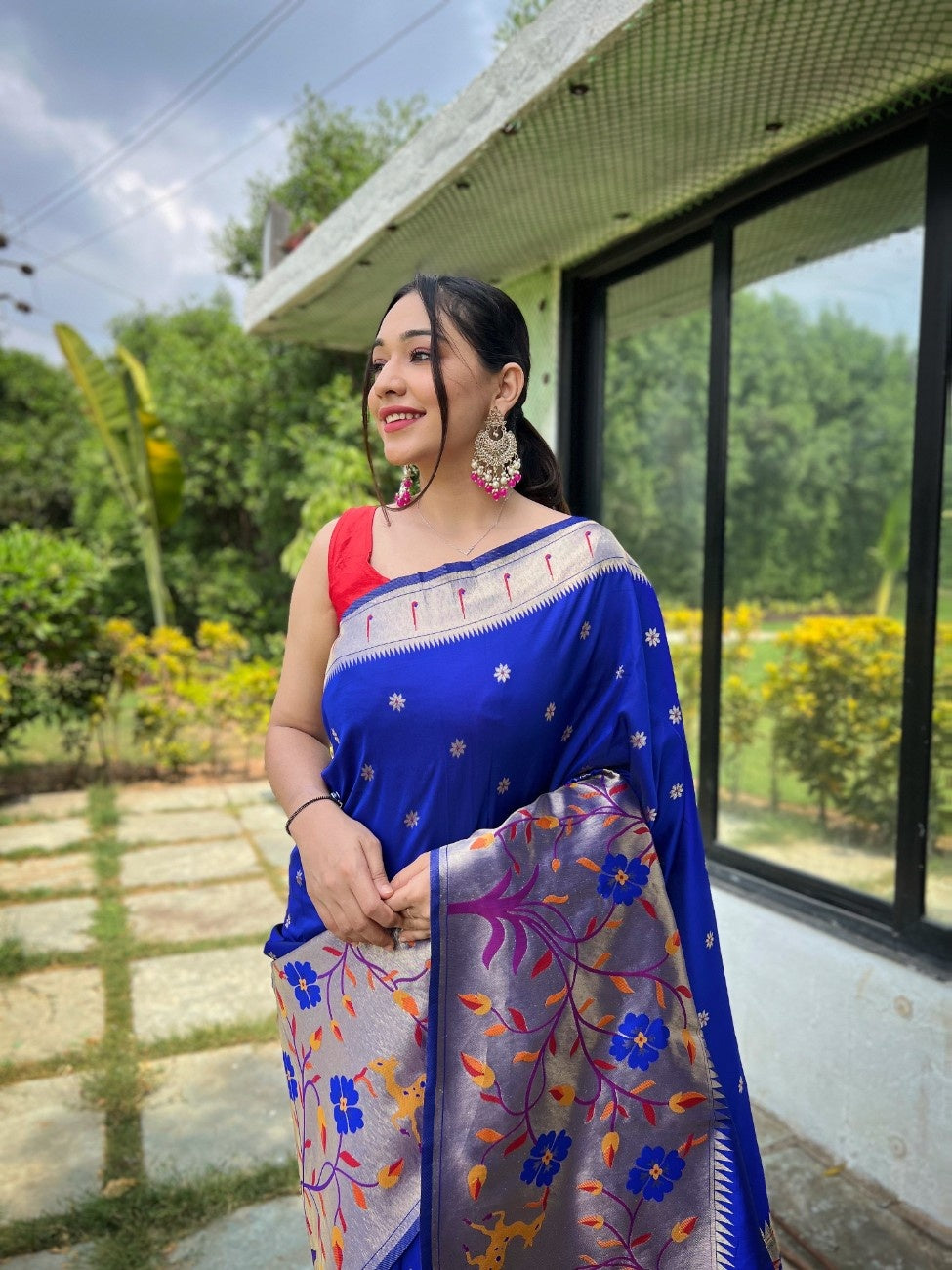 Pure Paithani Silk Saree