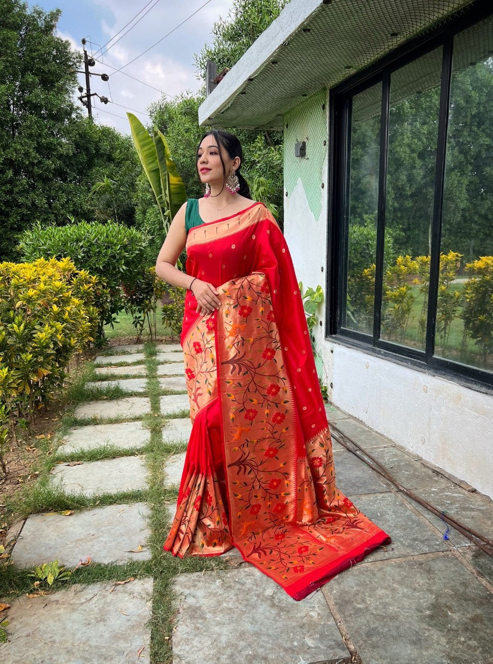 Pure Paithani Silk Saree