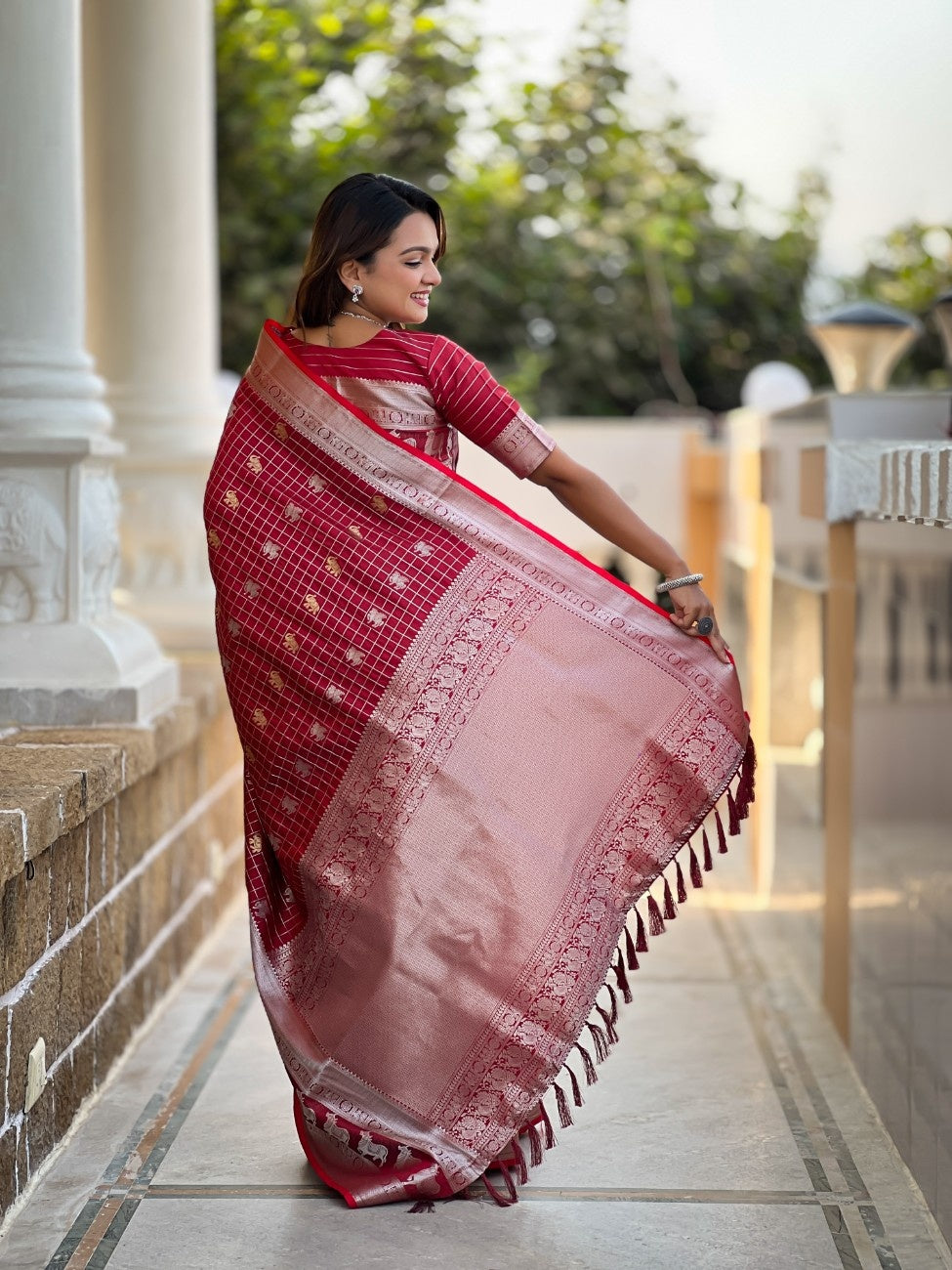 Premium Soft Silk Saree With traditional Pichwai Art