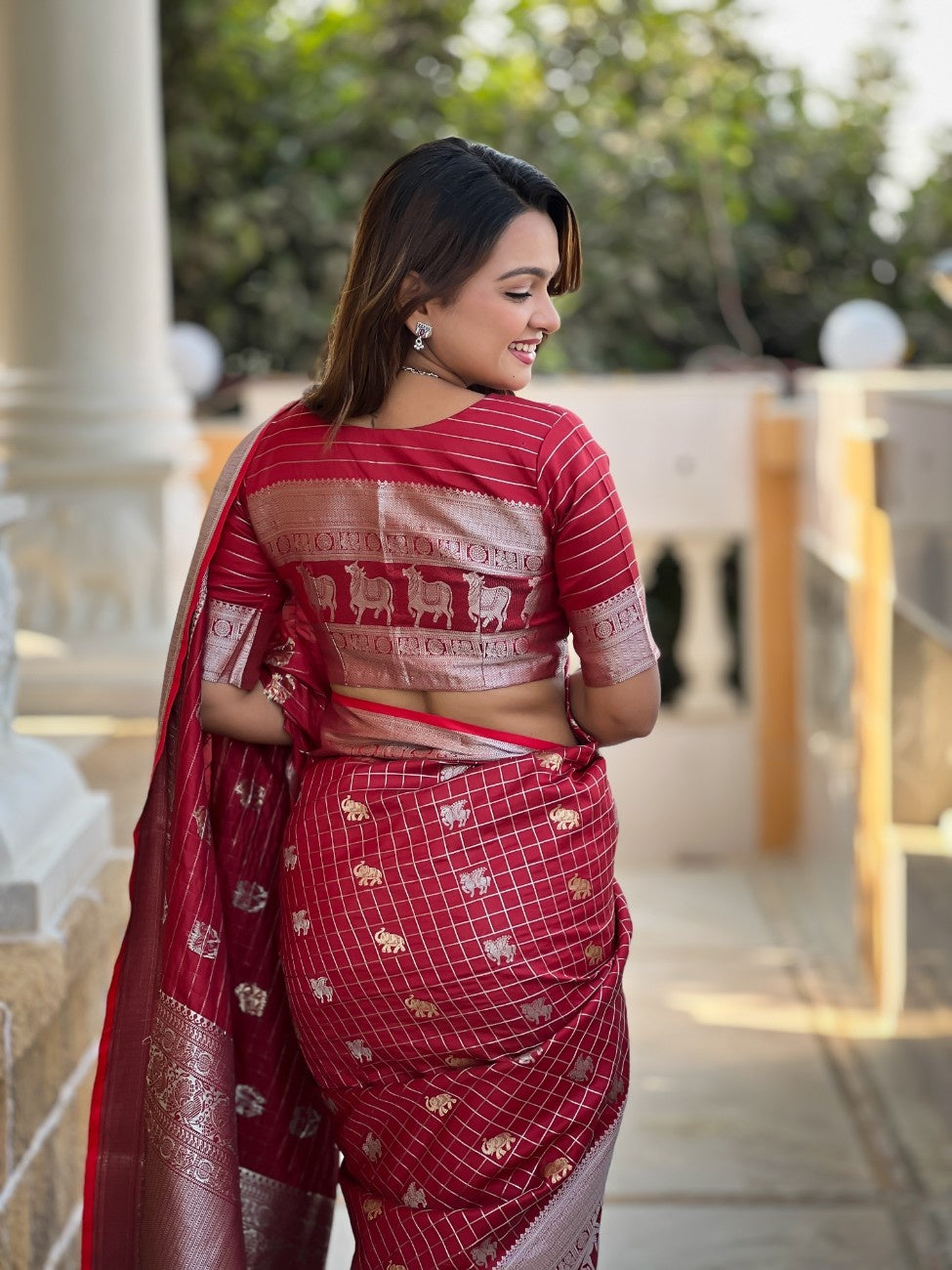Premium Soft Silk Saree With traditional Pichwai Art