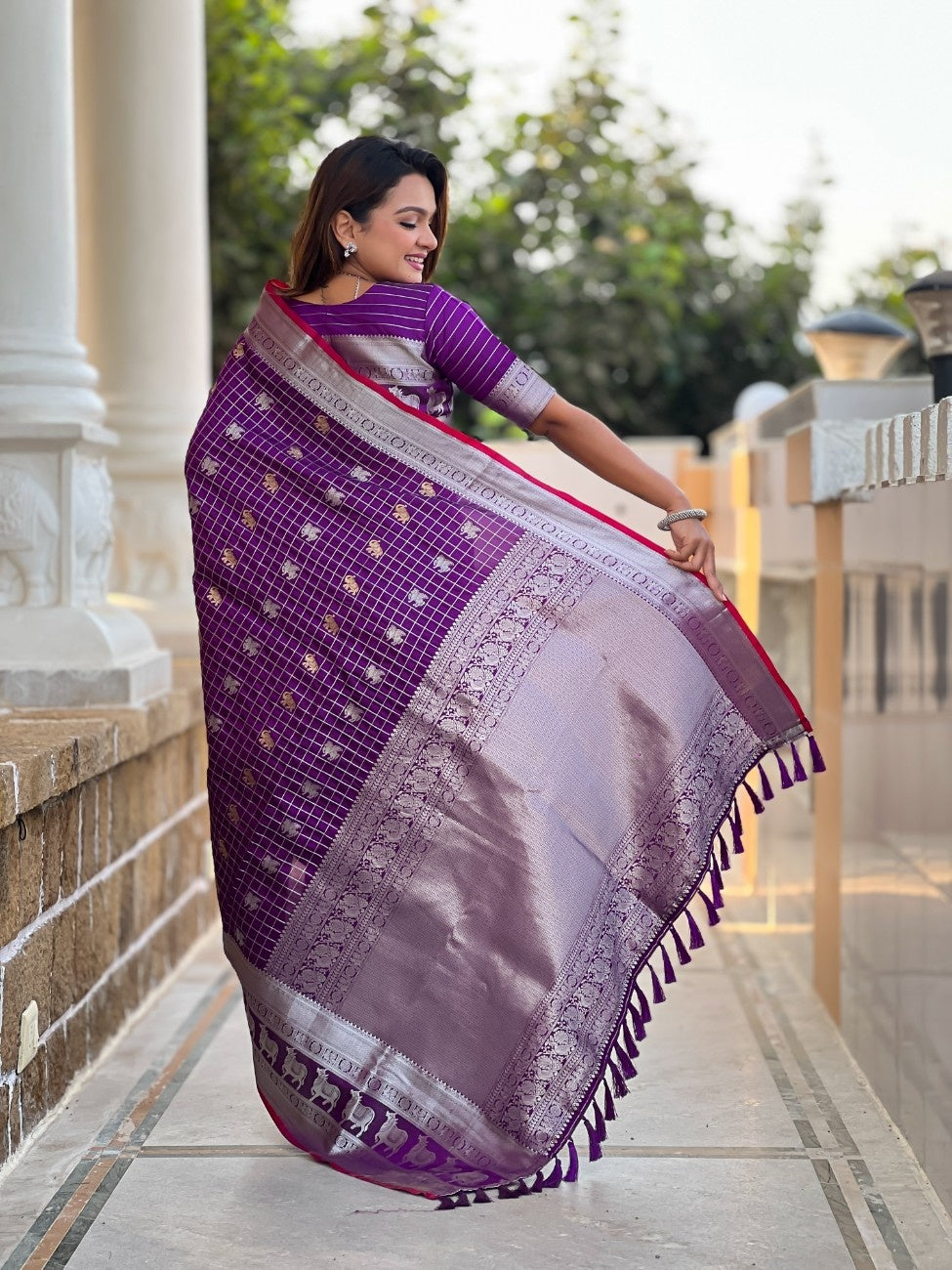 Premium Soft Silk Saree With traditional Pichwai Art