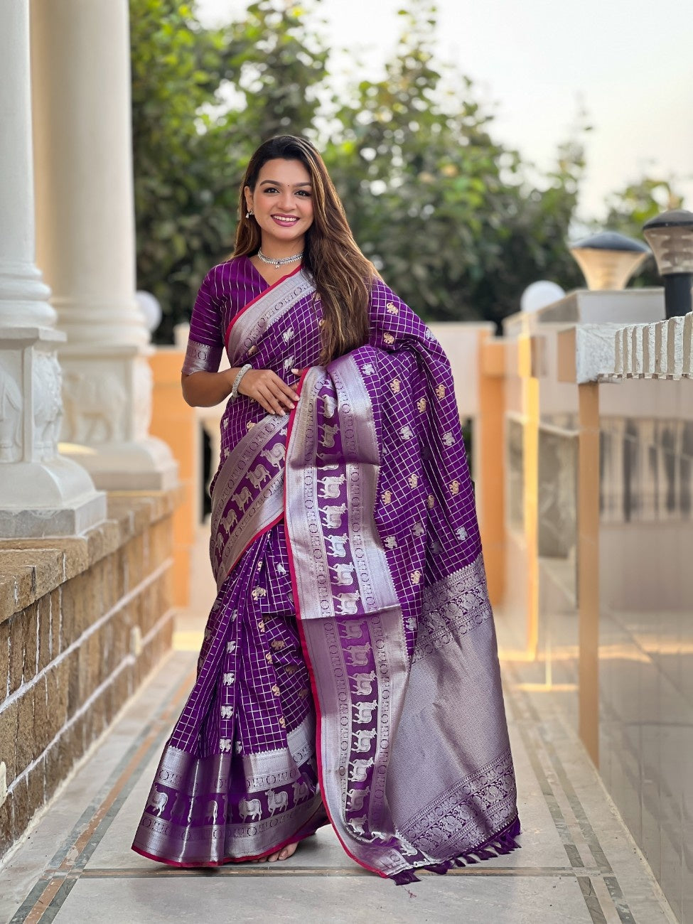 Premium Soft Silk Saree With traditional Pichwai Art
