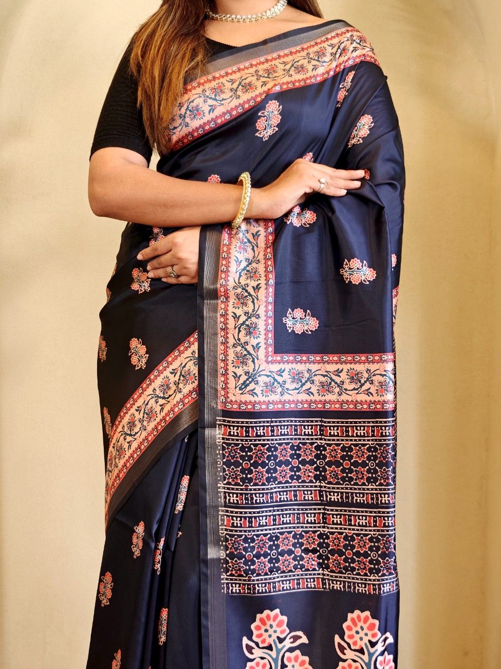 Viscose Dola Silk Saree