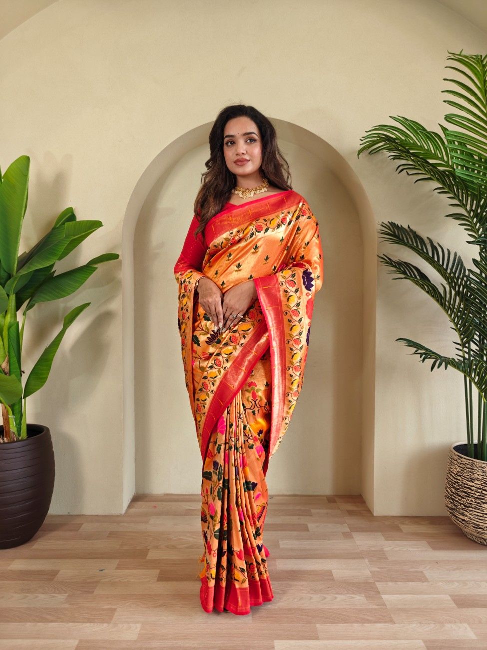 Designer Paithani Weaving sarees