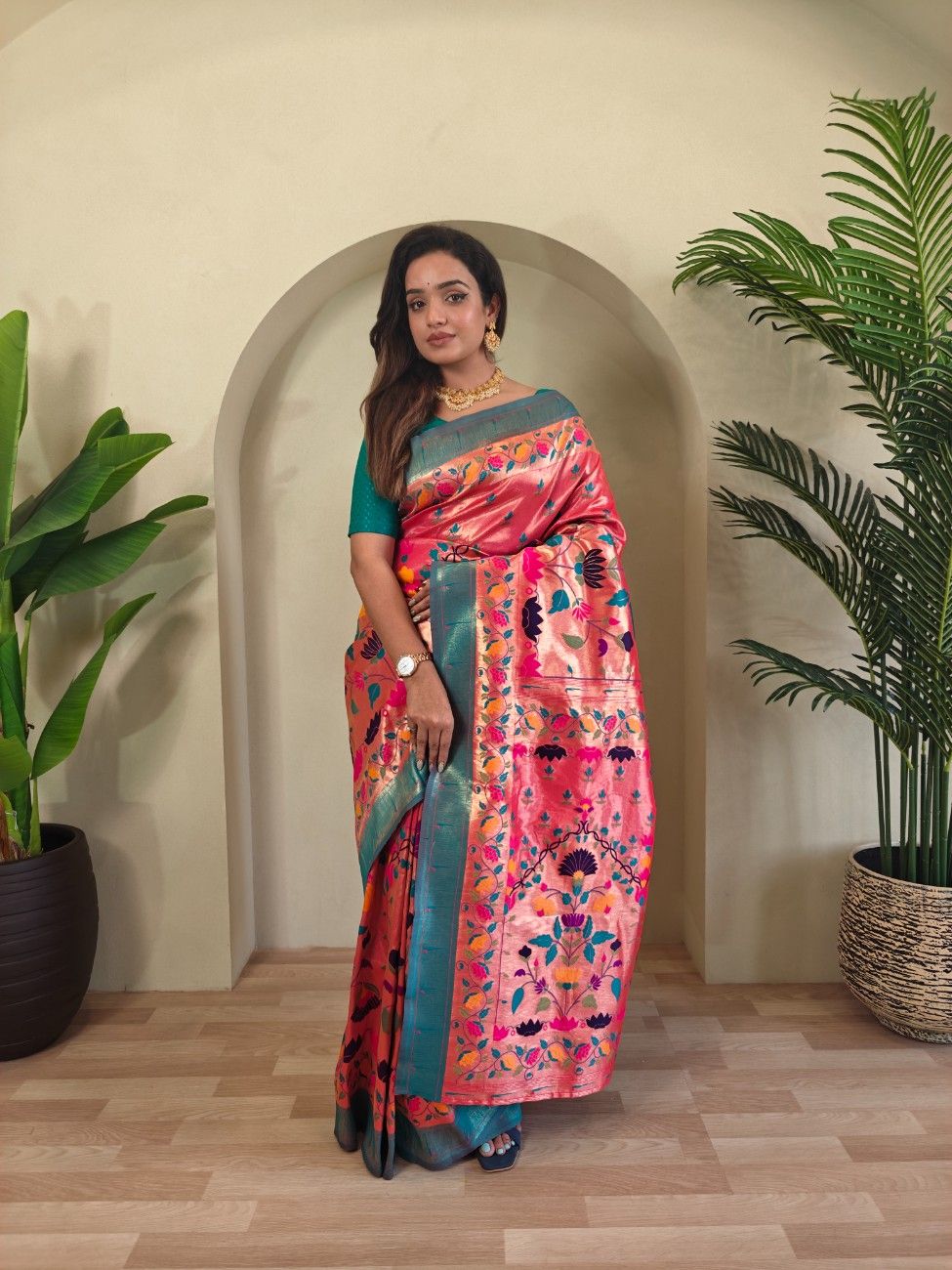 Designer Paithani Weaving sarees