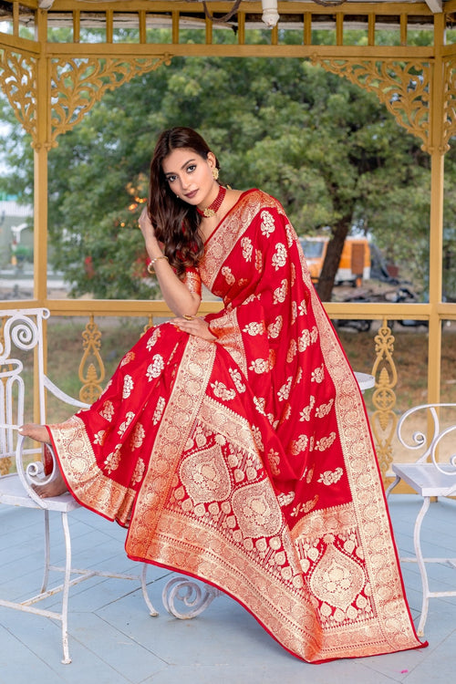 Banarasi Mushro Silk Sarees