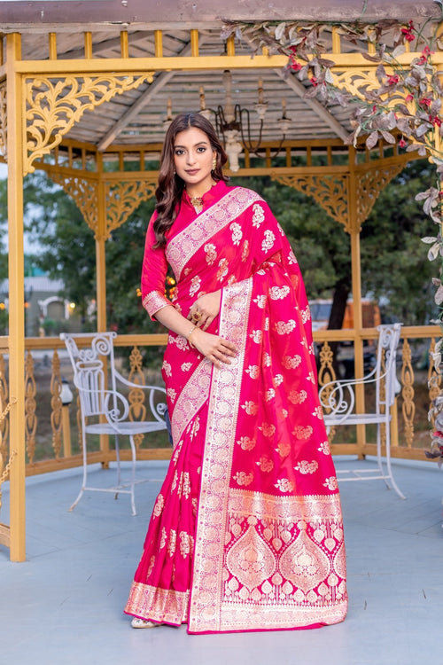 Banarasi Mushro Silk Sarees