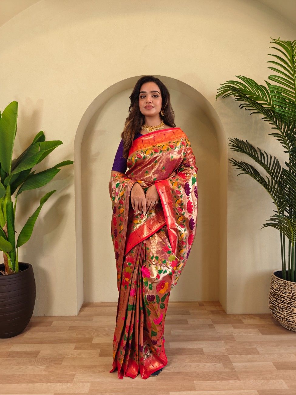 Designer Paithani Weaving sarees