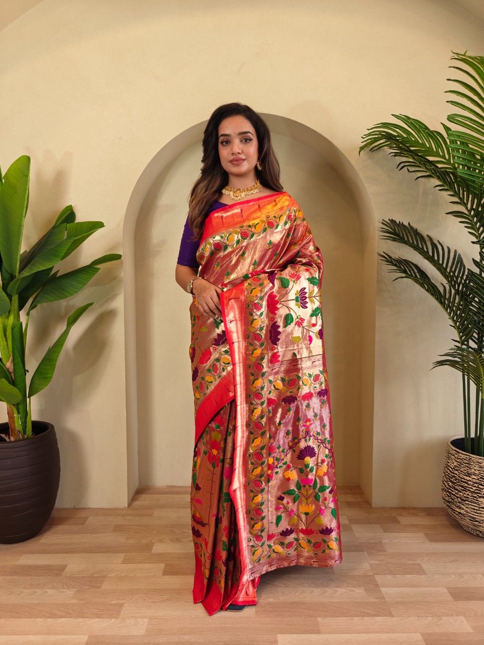 Designer Paithani Weaving sarees