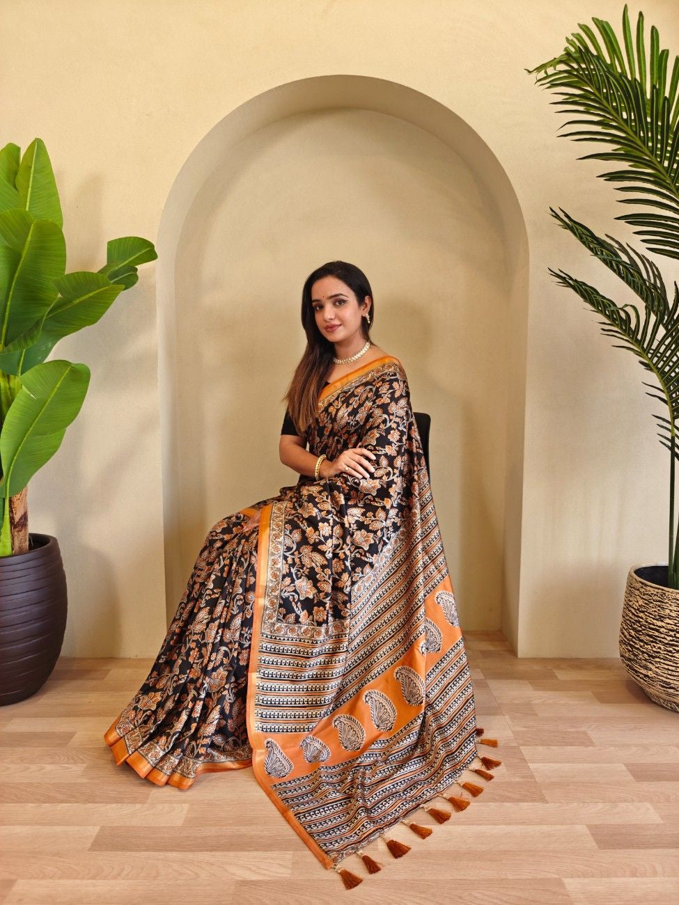 Viscose Dola Silk Saree