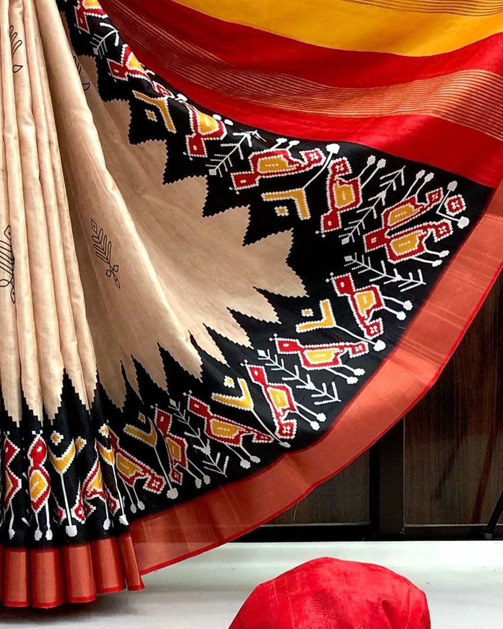 Premium Silk Saree with Digital Print