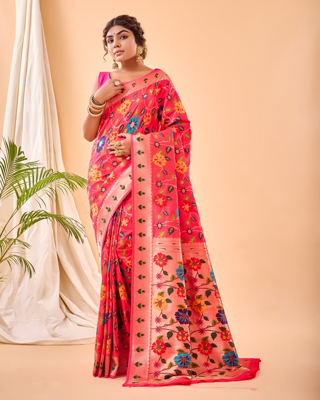 Pure Paithani Silk Saree