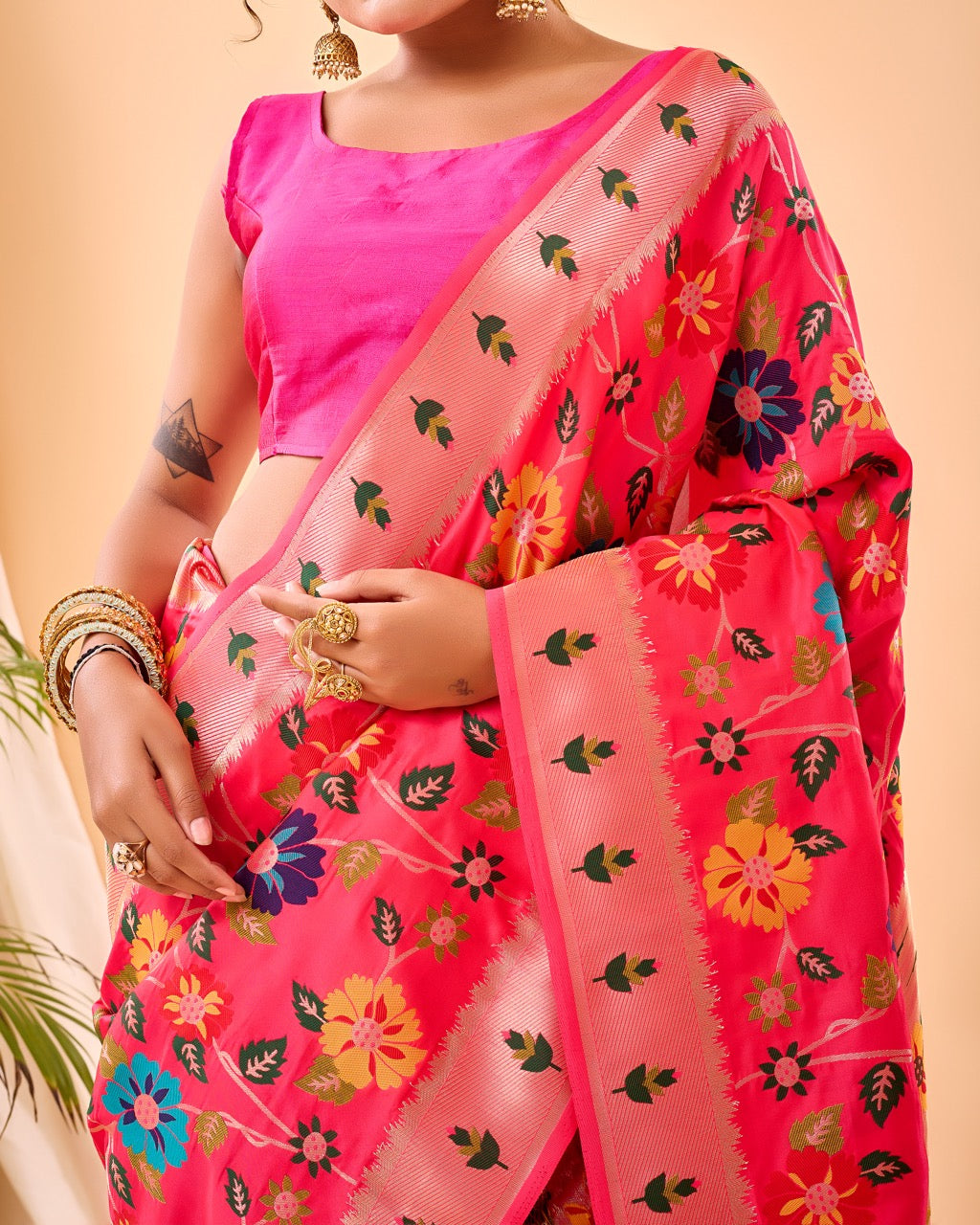 Pure Paithani Silk Saree