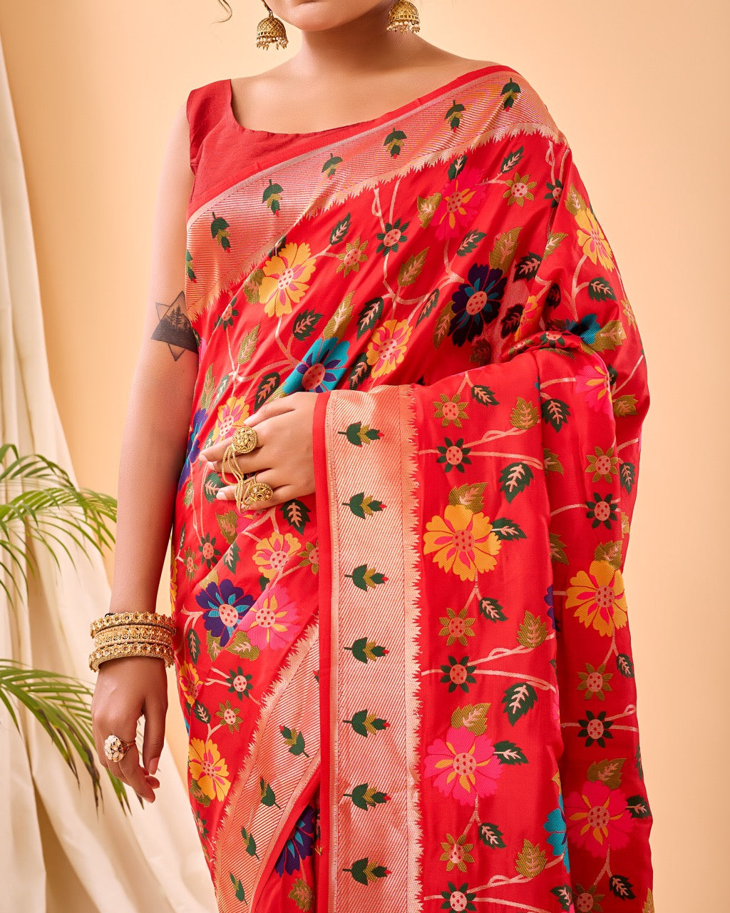 Pure Paithani Silk Saree